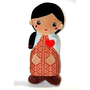 My Book of Mormon LDS Friends Deseret Pillow Plush Character Abish Doll 16"